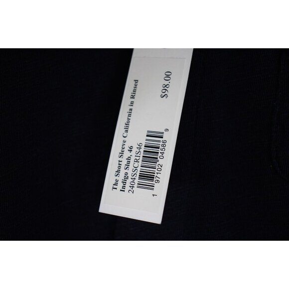 Taylor Stitch Mens 46 California In Rinsed Indigo Slub Button Up Shirt NEW M1064 - Picture 3 of 5